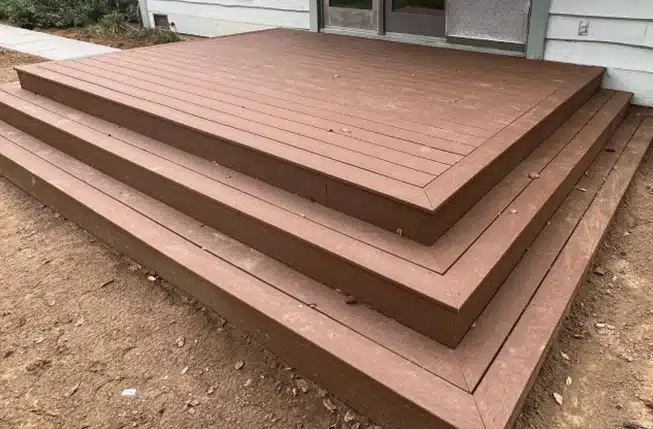 new deck stairs